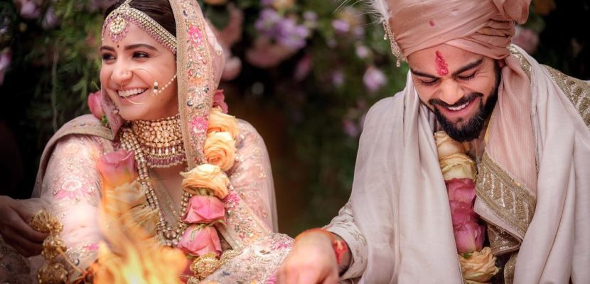 Virat Kohli Anushka Sharma Wedding Picture 1